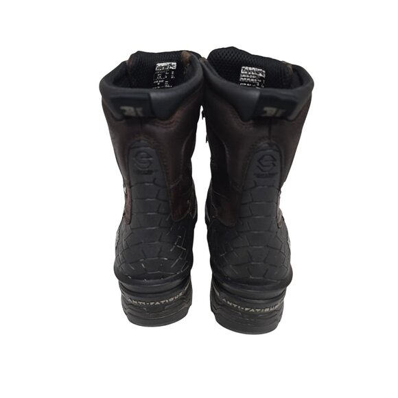 Timberland Men's 8” Boondock HD Composite Toe WP Work Boots A28VR Brown Size 14W - Picture 3 of 8